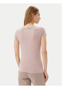 EA7 Emporio Armani T-Shirt 8NTT65 TJDQZ U4079 Różowy Regular Fit. Kolor: różowy #4