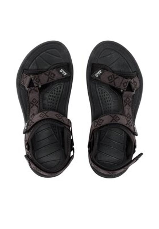 Jack Wolfskin Sandały Wave Breaker 4050291 Czarny. Kolor: czarny. Materiał: materiał