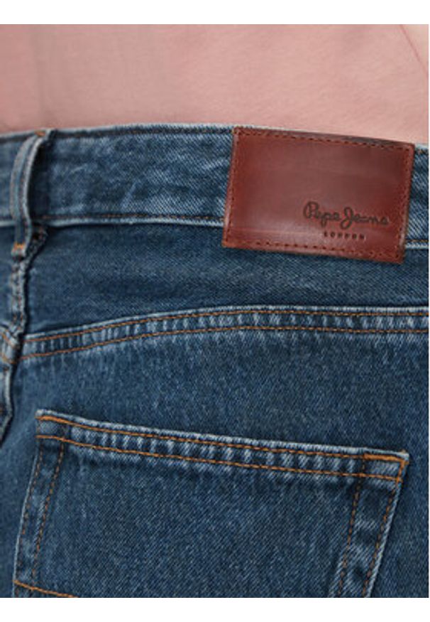 Pepe Jeans Jeansy PL204591 Niebieski Tapered Fit. Kolor: niebieski