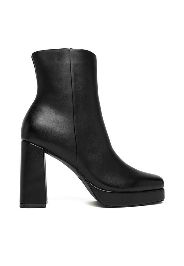 Jenny - JENNY Botki CEO-HY7617-1 Czarny. Kolor: czarny. Materiał: syntetyk, materiał