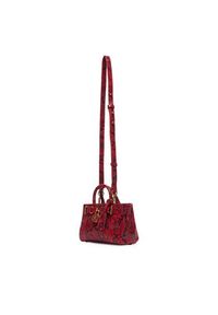 TOMMY HILFIGER - Tommy Hilfiger Torebka American Icon Micro Tote Snake AW0AW18820 Czerwony. Kolor: czerwony. Materiał: skórzane #3