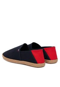 TOMMY HILFIGER - Tommy Hilfiger Espadryle Core Hilfiger Espadrille Textile FM0FM05792 Granatowy. Kolor: niebieski. Materiał: materiał #2