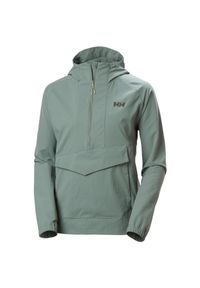 Kurtka przeciwdeszczowa damska Helly Hansen Vista Hike. Kolor: zielony. Sport: turystyka piesza #1