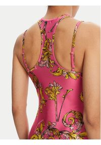 Versace Jeans Couture Sukienka koktajlowa 78HAO914 Różowy Slim Fit. Kolor: różowy. Materiał: syntetyk. Styl: wizytowy #3