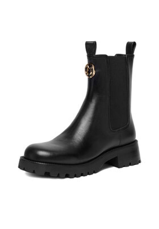 Eva Minge Sztyblety EO-LARA-220-701 Czarny. Kolor: czarny. Materiał: skóra