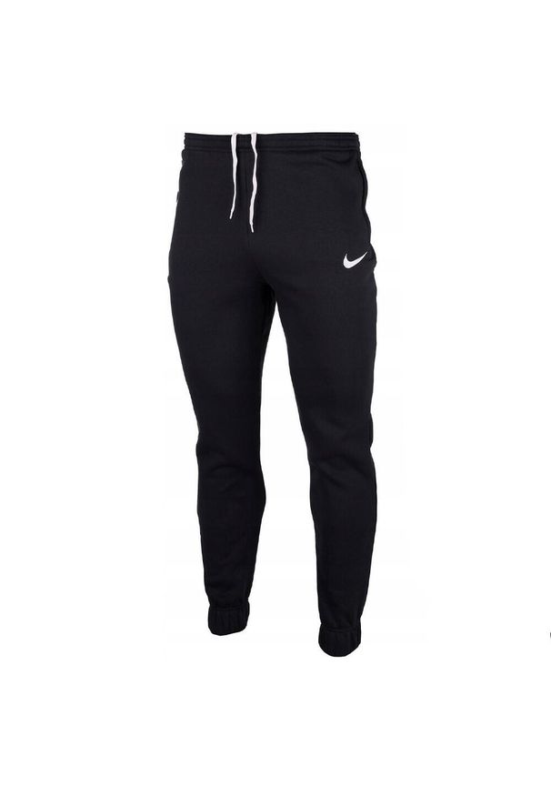 Nike - Męskie Spodnie Do Biegania Park 20 Fleece. Kolor: czarny. Materiał: dresówka
