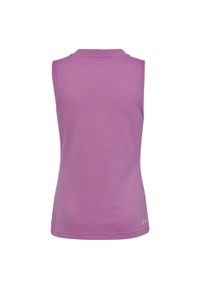 Adidas - Dziewczęcy tank top adidas New York Y. Kolor: różowy. Sport: tenis