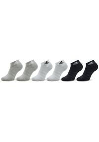 Adidas - adidas Skarpety Niskie Unisex Thin and Light Sportswear Ankle Socks 6 Pairs IC1307 Szary. Kolor: szary. Materiał: bawełna