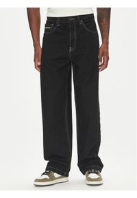 DC Jeansy Worker Baggy Denim Rbt ADYDP03079 Granatowy Baggy Fit. Kolor: niebieski