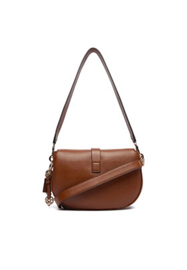 Guess Torebka Brooke HWBG98 97180 Brązowy. Kolor: brązowy. Materiał: skórzane