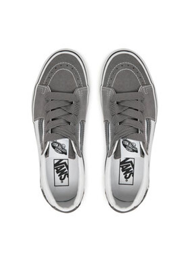 Vans Tenisówki VN000BVXPWT1 Szary. Kolor: szary. Materiał: skóra, zamsz