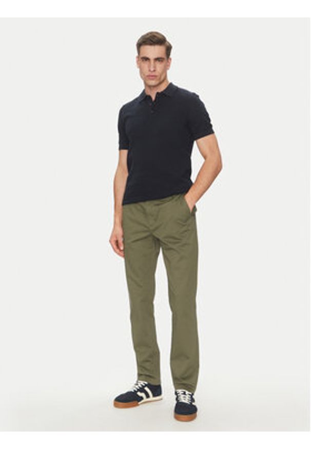 INDICODE Polo Invorm 30-485 Granatowy Regular Fit. Typ kołnierza: polo. Kolor: niebieski. Materiał: syntetyk