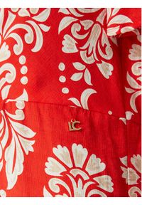 LOLA CASADEMUNT Sukienka letnia LS2616137 Czerwony jasny Regular Fit. Kolor: czerwony. Materiał: wiskoza. Sezon: lato #5