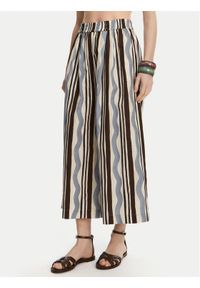 Weekend Max Mara Kuloty Virgin 2515131102 Błękitny Relaxed Fit. Kolor: niebieski. Materiał: bawełna