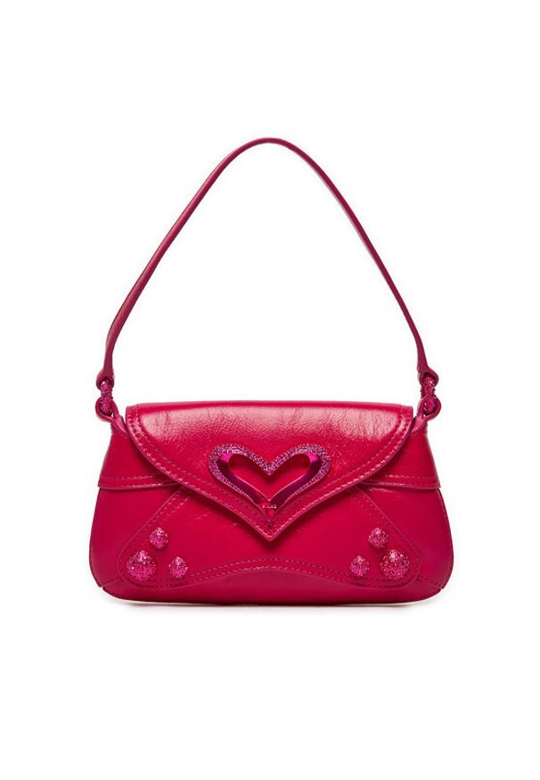 Pinko Torebka 520 Shoulder Baby PE 24 PLTT 102830 A1RR Różowy. Kolor: różowy. Materiał: skórzane