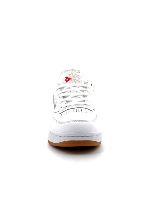 Buty damskie trampki Reebok CLUB C DOUBLE. Kolor: brązowy, biały, wielokolorowy. Model: Reebok Club