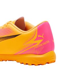 Buty piłkarskie Puma Ultra Play Tt M 107765 03 pomarańczowe. Zapięcie: sznurówki. Kolor: pomarańczowy. Materiał: syntetyk, guma. Szerokość cholewki: normalna. Wzór: nadruk. Sport: piłka nożna #7