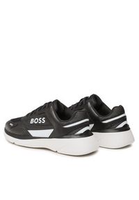 BOSS - Boss Sneakersy Dean 50487577 10248104 01 Czarny. Kolor: czarny. Materiał: materiał #2