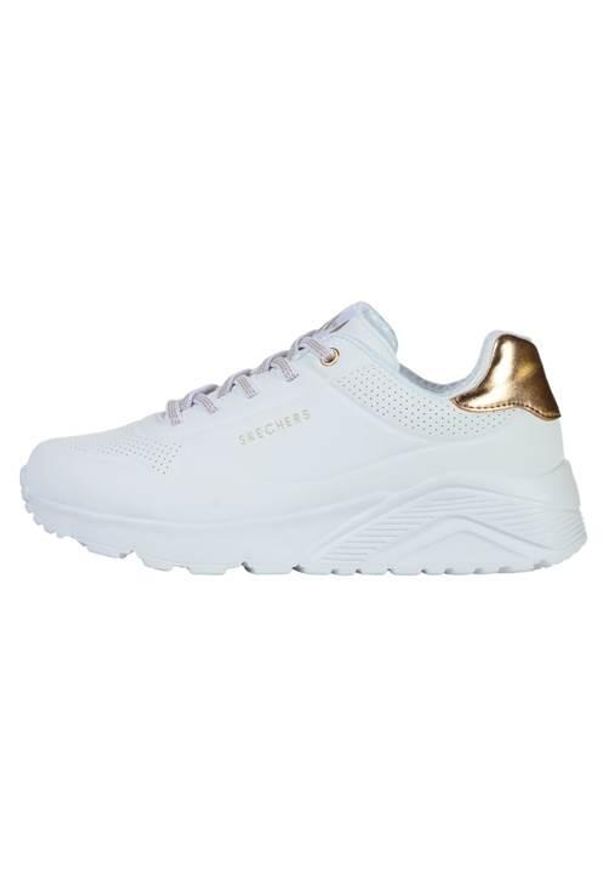 skechers - Tenisówki Skechers Model Uno Lite-metallic Mo Kolor Biały. Kolor: biały. Materiał: materiał, syntetyk, tkanina. Sport: turystyka piesza
