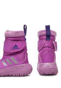 Adidas - adidas Śniegowce Winterplay I IE8672 Fioletowy. Kolor: fioletowy. Materiał: materiał #2