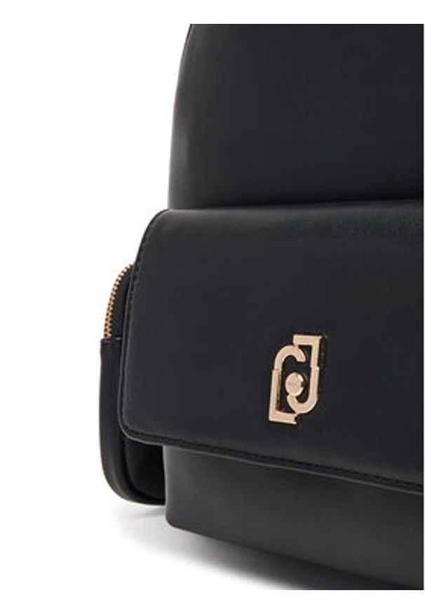 Liu Jo Plecak M Backpack AF5324 E0077 Czarny. Kolor: czarny. Materiał: skóra