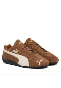 Puma Sneakersy 398846 Brązowy. Kolor: brązowy. Materiał: zamsz, skóra #4