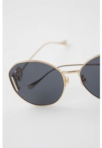 Gucci okulary przeciwsłoneczne GG1206SA damskie kolor czarny. Kształt: okrągłe. Kolor: czarny #4