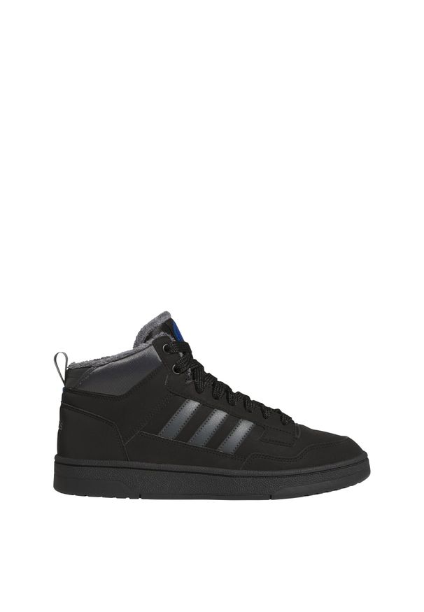 Adidas - Buty Rapid Court Mid Winterized. Okazja: na co dzień. Kolor: czarny, szary, niebieski, wielokolorowy. Sport: koszykówka