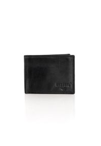 Skórzany Portfel Męski Mustang Udine Wallet Black 06.101900. Materiał: skóra #1