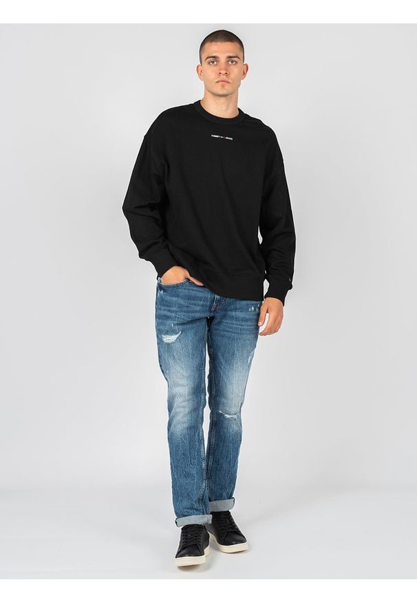 TOMMY HILFIGER - Tommy Jeans Jeansy "Scanton" | DM0DM13202 | Scanton | Mężczyzna | Niebieski. Kolor: niebieski. Wzór: aplikacja