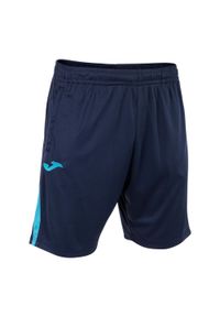 Szorty Joma Championship VII. Kolor: niebieski. Wzór: kolorowy. Sport: piłka nożna #1