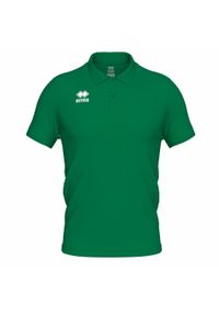 ERREA - Koszulka polo dla dzieci Errea Evo. Typ kołnierza: polo. Kolor: zielony. Materiał: bawełna. Styl: wakacyjny, sportowy #1