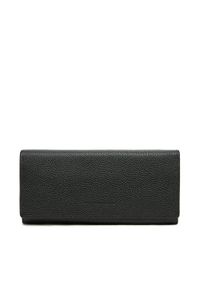 Longchamp Duży Portfel Damski 3044021 Czarny. Kolor: czarny. Materiał: skóra