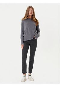 Marella Jeansy Ovada 2523136035 Szary Slim Fit. Kolor: szary