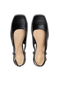 Clarks Czółenka Nyta45 Sling 26181320 Czarny. Kolor: czarny. Materiał: skóra #6