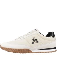 Le Coq Sportif - Kapcie LE COQ SPORTIF VELOCE I Beżowy. Kolor: beżowy. Materiał: tkanina