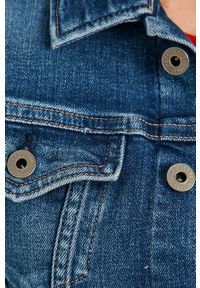 Pepe Jeans - Kurtka jeansowa Core. Okazja: na co dzień. Kolor: niebieski. Materiał: bawełna, poliester, denim, elastan. Styl: casual #5