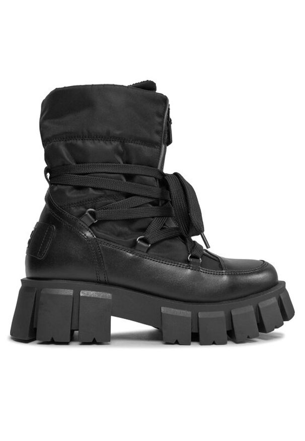 Marc O'Polo Trzewiki 309 17366001 311 Czarny. Kolor: czarny. Materiał: materiał