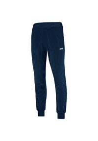 Spodnie dresowe Jako polyester Classico. Kolor: niebieski. Materiał: dresówka. Sport: fitness, piłka nożna