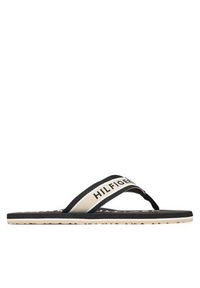 TOMMY HILFIGER - Tommy Hilfiger Japonki Sporty FM0FM05805 Czarny. Kolor: czarny. Materiał: materiał. Styl: sportowy #4