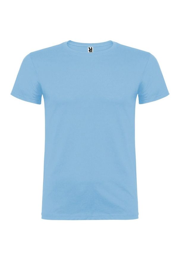 ROLY - Męska Koszulka Z Krótkim Rękawem Beagle. Kolor: niebieski. Długość rękawa: krótki rękaw. Długość: krótkie. Sport: turystyka piesza