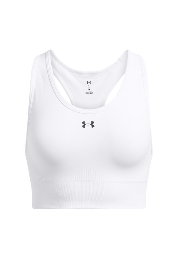 Umiarkowany biustonosz damski Under Armour Vanish. Kolor: czarny, biały, wielokolorowy. Sport: bieganie