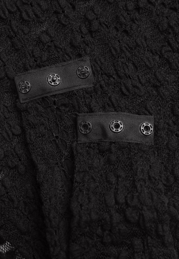 Born2be - Czarne Dopasowane Body Koronkowe z Krótkim Rękawem Mirarina. Okazja: na co dzień. Kolor: czarny. Materiał: koronka. Długość rękawa: krótki rękaw. Długość: krótkie. Wzór: koronka. Styl: elegancki, klasyczny, casual