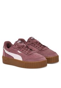 Puma Sneakersy Carina Mia Sd 40263808 Brązowy. Kolor: brązowy. Materiał: skóra, zamsz #5