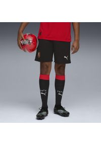Puma - Męskie szorty Stade Rennais FC 25/26 PUMA Black. Kolor: czarny. Materiał: tkanina. Sport: fitness, piłka nożna