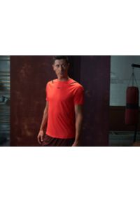 4f - Koszulka treningowa regular z materiałów z recyklingu męska 4F x Robert Lewandowski. Kolor: czerwony. Materiał: materiał. Sport: fitness #2