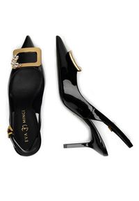 Eva Minge Czółenka SUN-V1560-48 Czarny. Kolor: czarny. Materiał: lakier, skóra #7