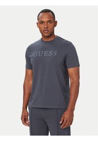 Guess T-Shirt Z6YI17 K4968 Granatowy Regular Fit. Kolor: niebieski. Materiał: bawełna #1