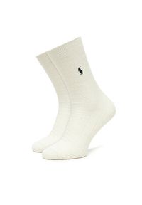 Polo Ralph Lauren Zestaw 3 par wysokich skarpet damskich 455923551003 Kolorowy. Materiał: materiał, bawełna. Wzór: kolorowy #3