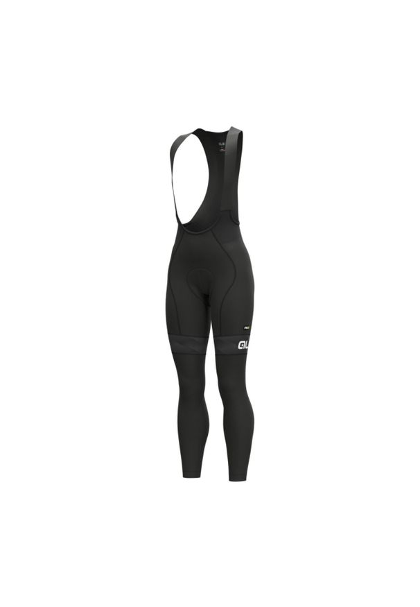 ALÉ CYCLING - Spodnie rowerowe damskie Alé Mild nero. Kolor: czarny, biały, wielokolorowy